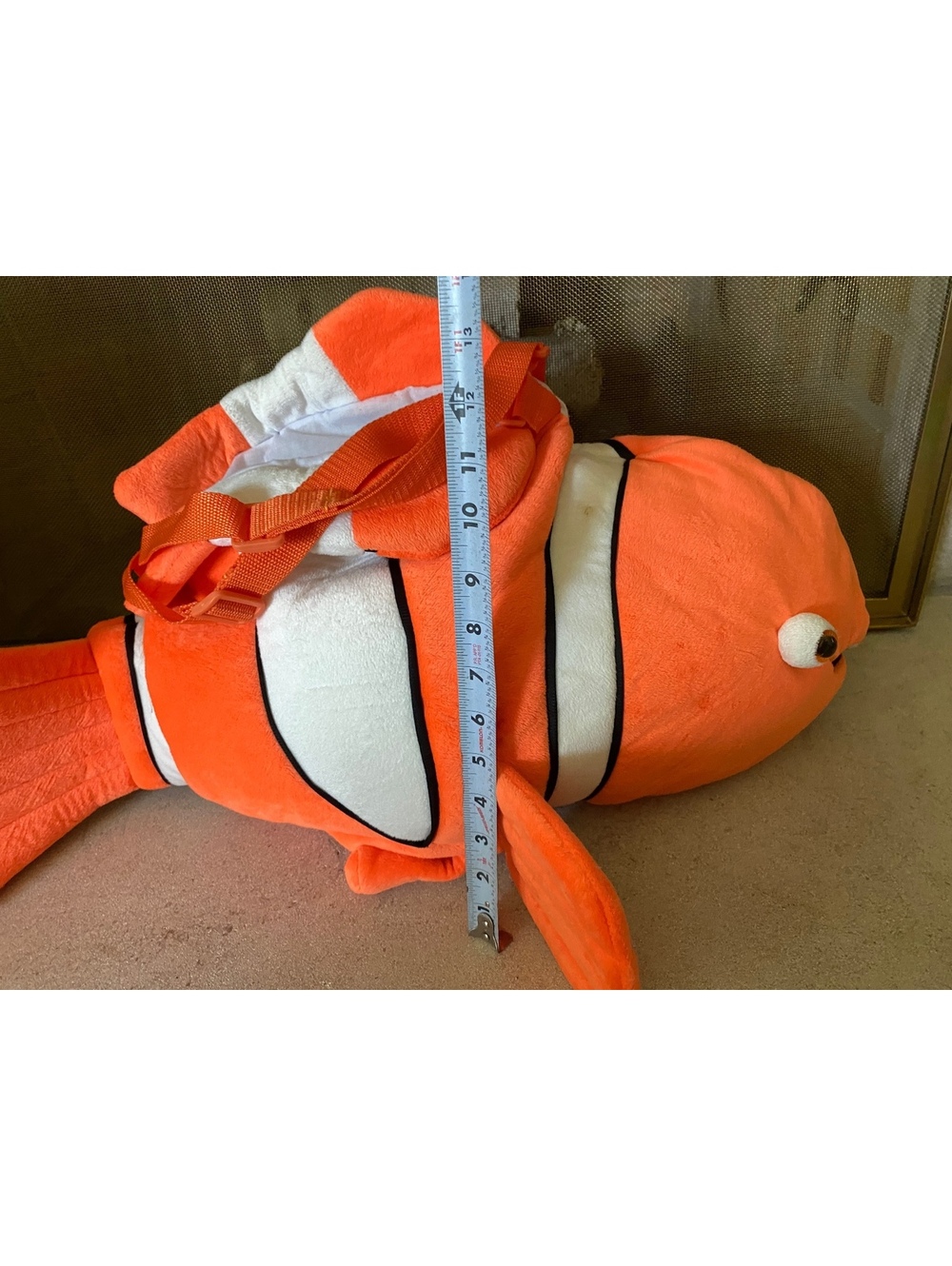 Disney Finding Nemo Toddler Halloween Costume deluxe plush clown fish - Picture 6 of 6